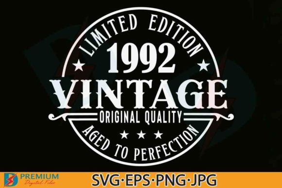 30 Birthday SVG, 30th Birthday Vintage