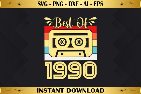 Best of 1990: Vintage Graphics for T-Shirt Designs Review