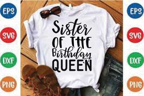 Birthday Queen Svg Design, Graphics