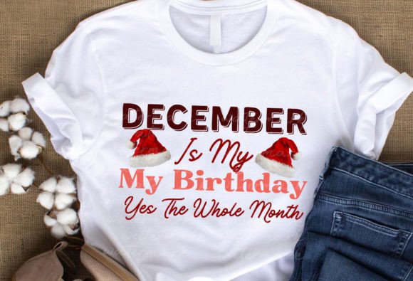 December Birthday Png Graphics for T-Shirt Designs Review