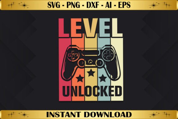 Level Unlocked Birthday: T-Shirt Graphics & Craft Review